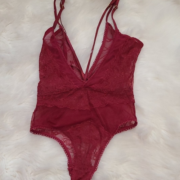 ⭕️5/$25⭕️ New! Fashion Nova Lace Mesh Teddy Bodysuit - Picture 10 of 14